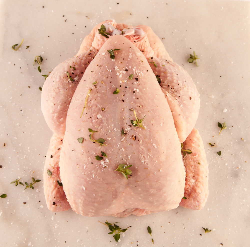 Farm Assured English Whole Chicken 2.2kg approx Boston Sausage
