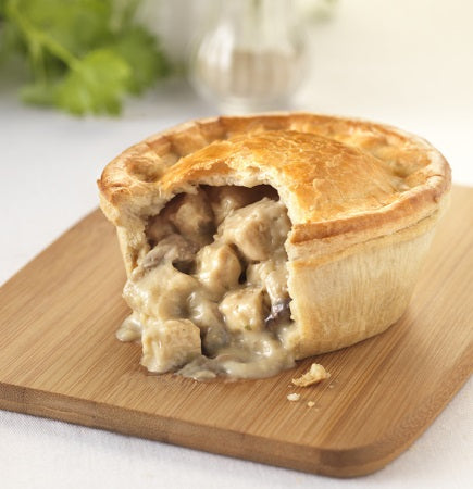 2 x Individual Chicken & Ham Pies