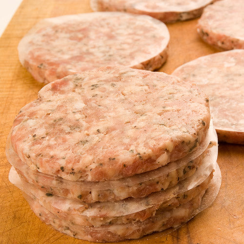 Gluten Free Pork Burgers - 4 x 4oz