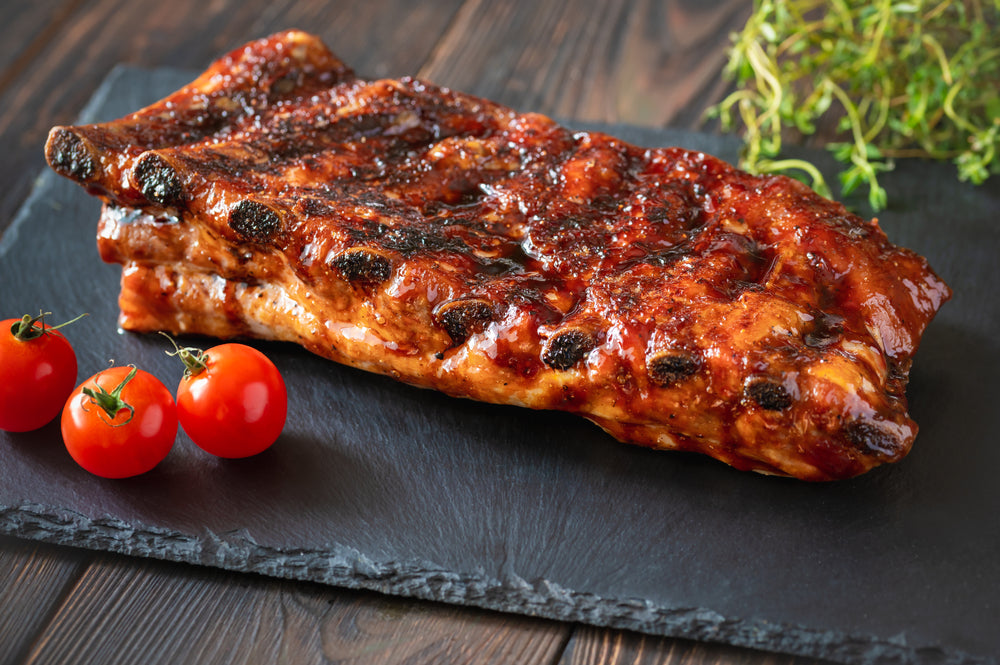 Full Rack of Meaty BBQ Ribs